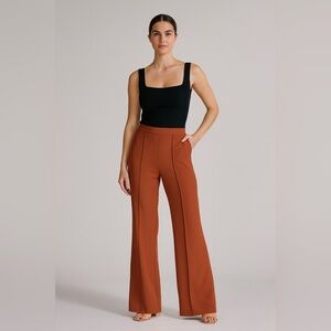 SHEIN High Waist Straight Leg Dress Pants